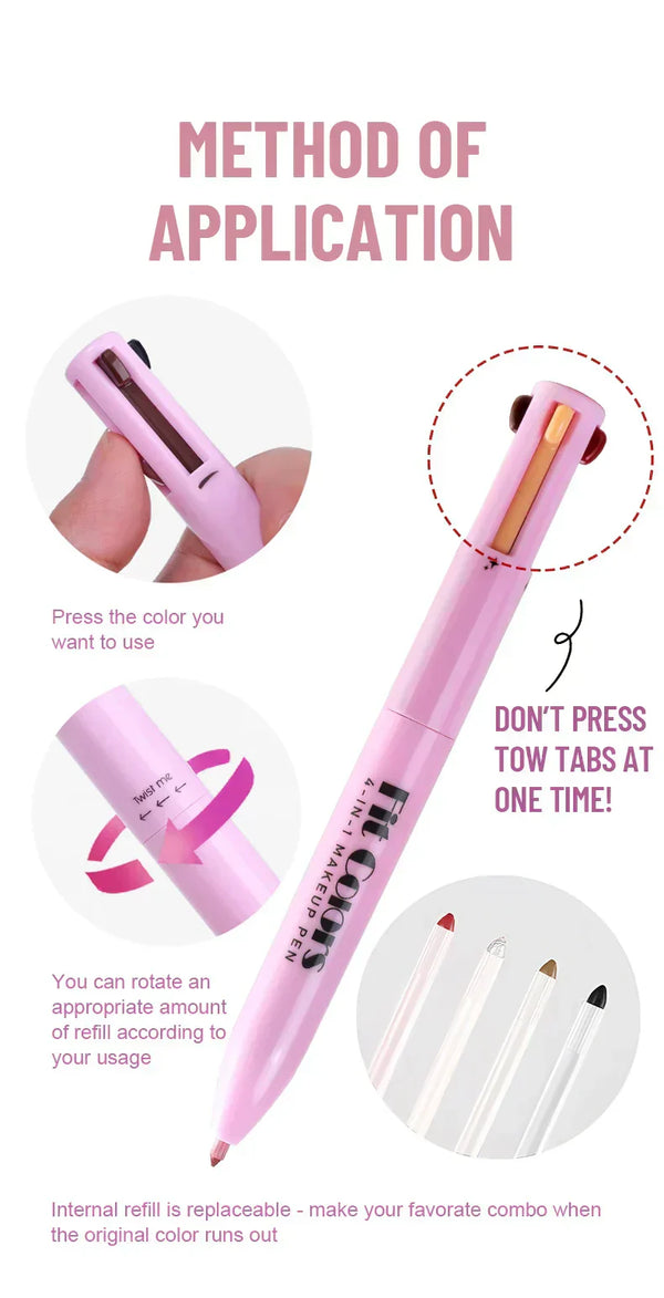 4-in-1 Multifunctional Makeup Pen Eyeliner