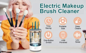 Electric Makeup Brush Cleaner-Rechargeable
