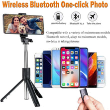 Bluetooth Wireless Selfie Stick Tripod Extendable With Flash Light